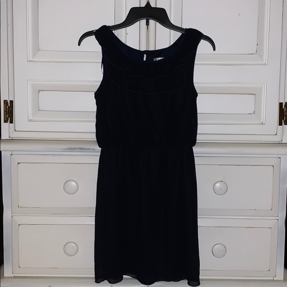 Navy blue dress